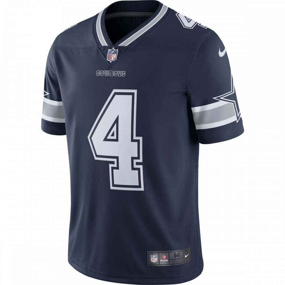 Dak Prescott Dallas Cowboys Nike Vapor Limited Player Jersey - Navy-Profan Arena